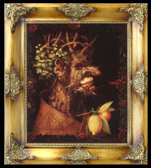 framed  Giuseppe Arcimboldo Winter, Ta039
